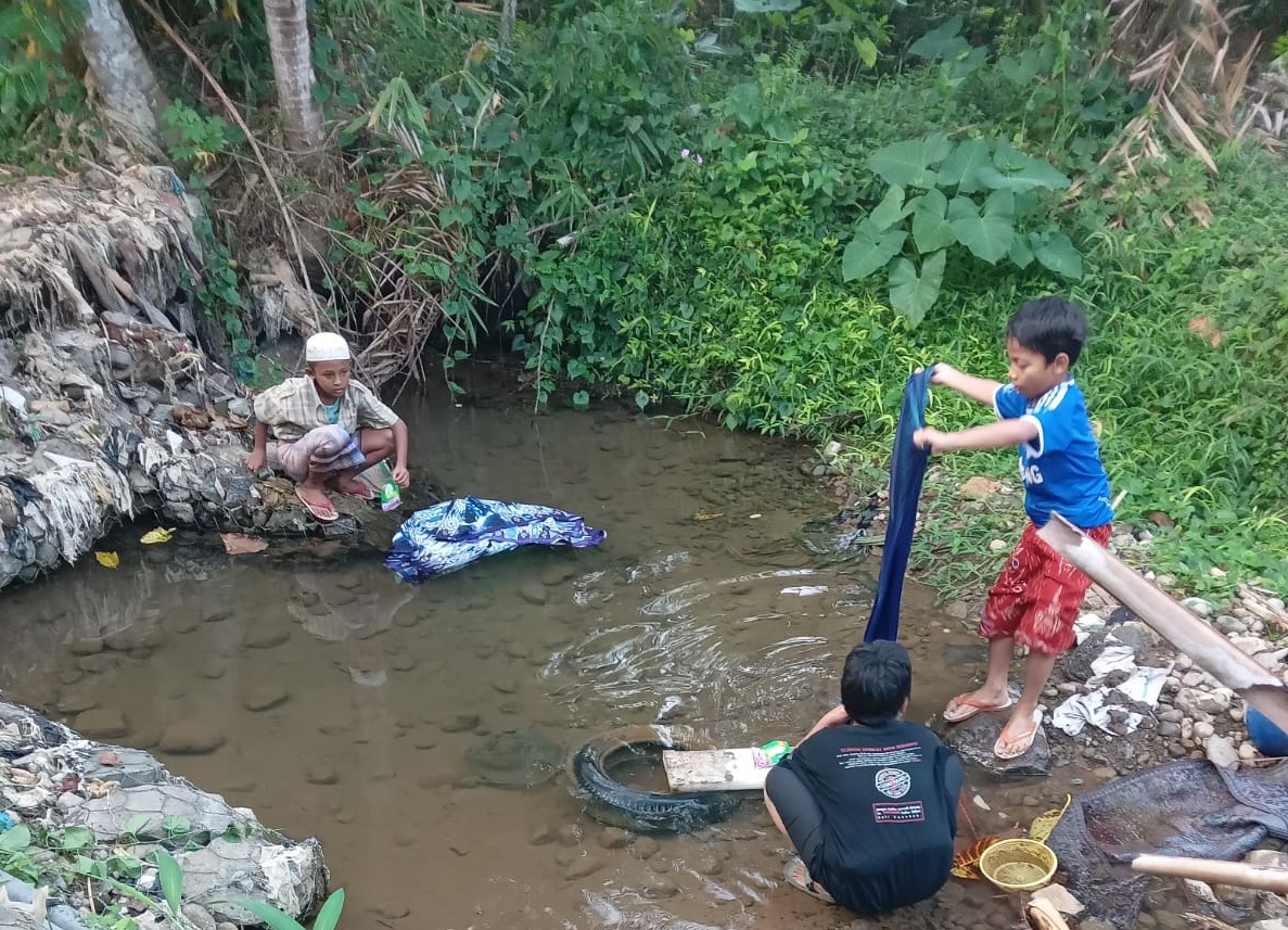 wakaf sumur, dampak kekeringan di panti tahfidz