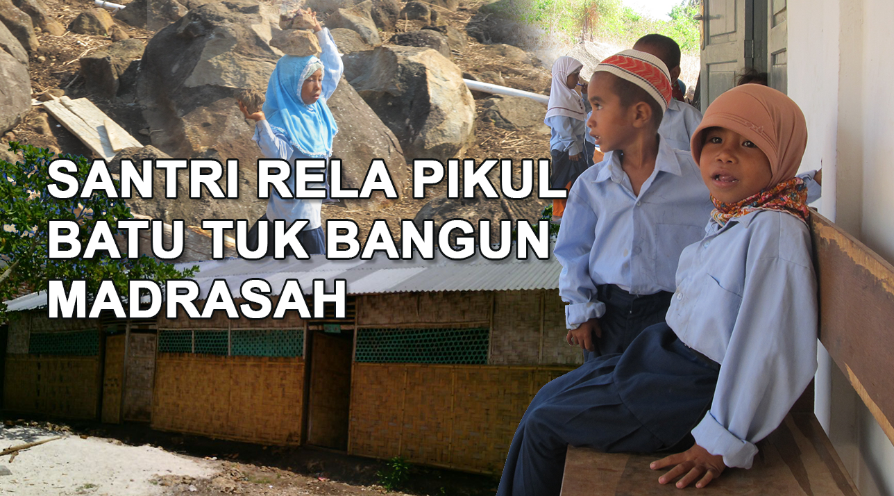 Bangun Madrasah Layak Satu-Satunya di Pelosok NTT