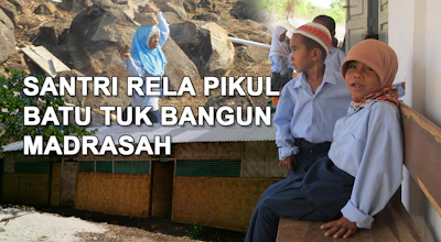 Bangun Madrasah Layak Satu-Satunya di Pelosok NTT