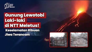 Urgent! Bantu Pengungsi Letusan Gunung Lewotobi di NTT