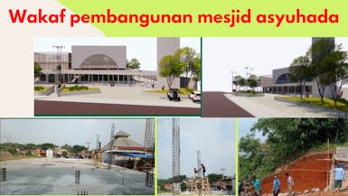 Wakaf pembangunan mesjid asyuhada