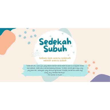 Sedekah subuh untuk yatim,piatu,lansia,dhuafa dan giat sosial dan keagamaan