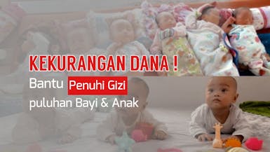 Infaq Subuh, Bantu Penuhi Kebutuhan Susu keluarga dhuafa di Serang Banten
