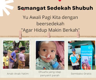 SEMANGAT SEDEKAH SHUBUH