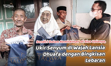 Ramadhan Bahagia Bersama Lansia Dhuafa