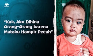 Infeksi Kornea Semakin Parah dan Hampir Pecah, Cegah Gazali Kehilangan Penglihatannya