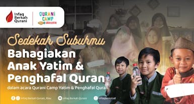Sedekah Subuh untuk Bantu Fakir Miskin, dan Santri Penghafal AlQuran !