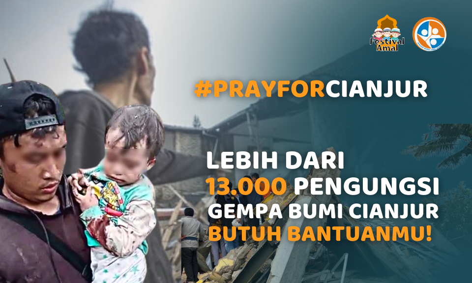 Darurat! Bantu Korban Gempa Bumi di Cianjur
