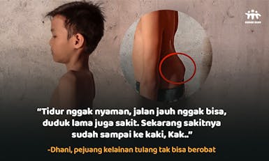 Tulang Punggung Menonjol Keluar, Bantu Dhani Berobat hingga Sembuh