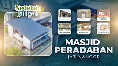 NABUNG PAHALA DARI PEMBANGUNAN MASJID PERADABAN JATINANGOR