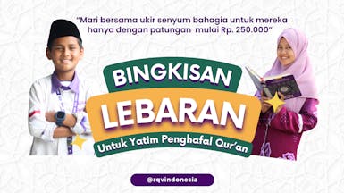 BERI HADIAH LEBARAN UNTUK SANTRI YATIM