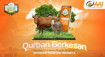 Donasi Qurban Berkesan Indonesia Palestina 2021