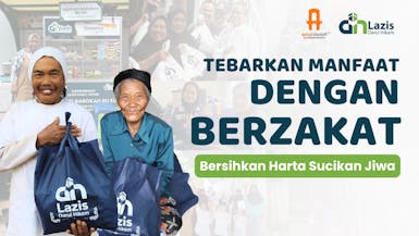 Tebarkan Manfaat Dengan Berzakat