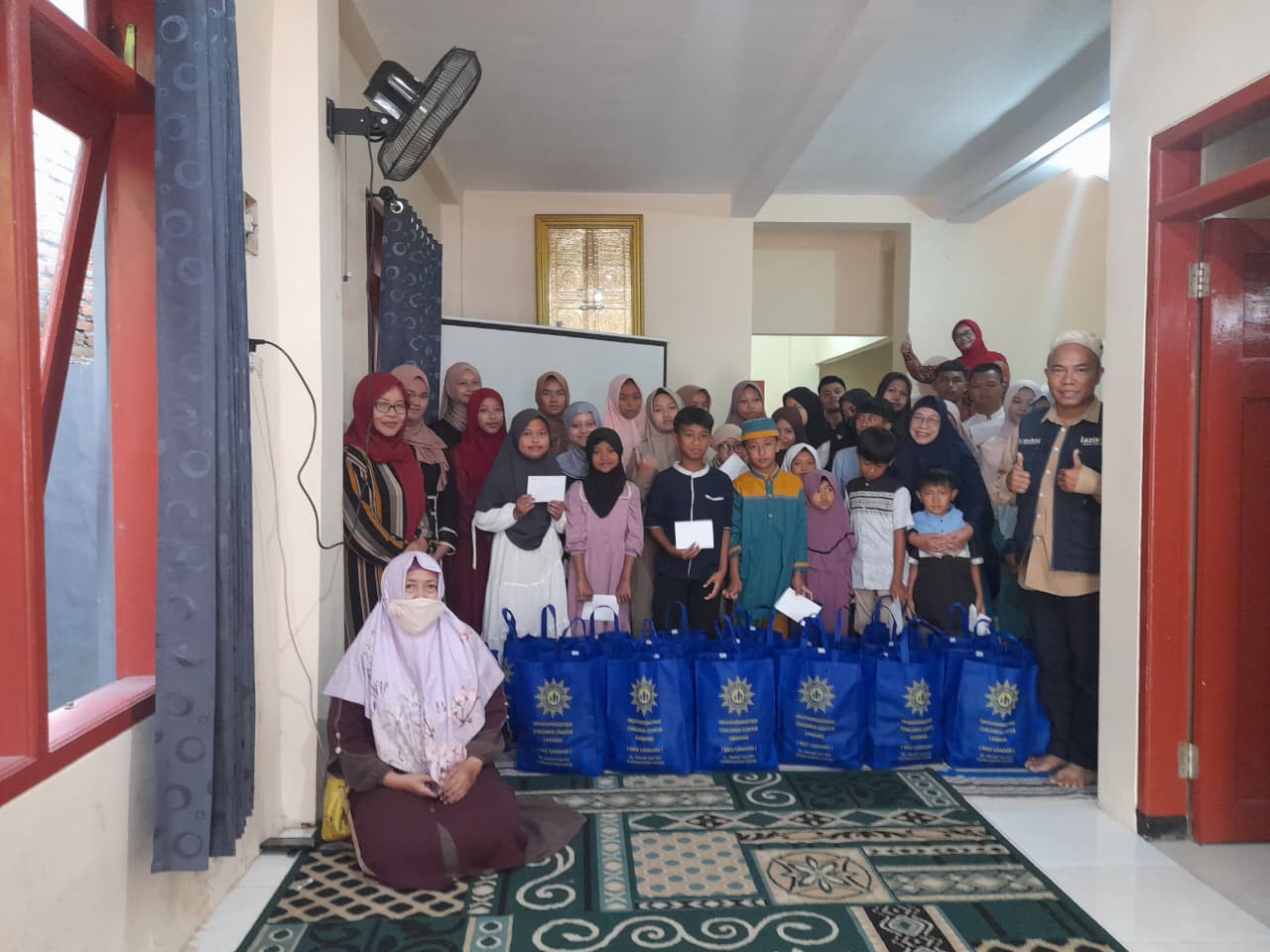 Santunan Rutin Bulanan dan Pembinaan Anak Asuh Dalam dan Luar Asrama