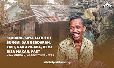 Patungan Bangun Rumah Layak Huni untuk Marbot Tunanetra
