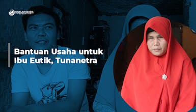 Bantuan Usaha untuk Ibu Eutik, Tunanetra