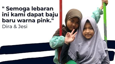 100 Baju Lebaran untuk Anak Yatim