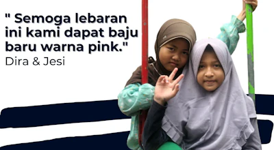 100 Baju Lebaran untuk Anak Yatim