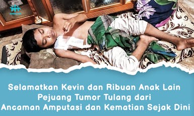 Bantu Kevin, Anak Yatim Pejuang Gagal Ginjal dan Tumor Tulang