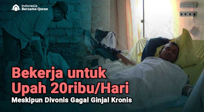 Bantu Pak Ahmad Sembuh dari Gagal Ginjal Kronis