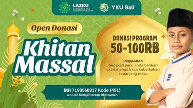 Khitan Massal 100 Anak Sholeh Bali 2023