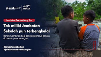 Patungan Bangun Jembatan Bagi Warga Cibalong Garut yang memprihatinkan!