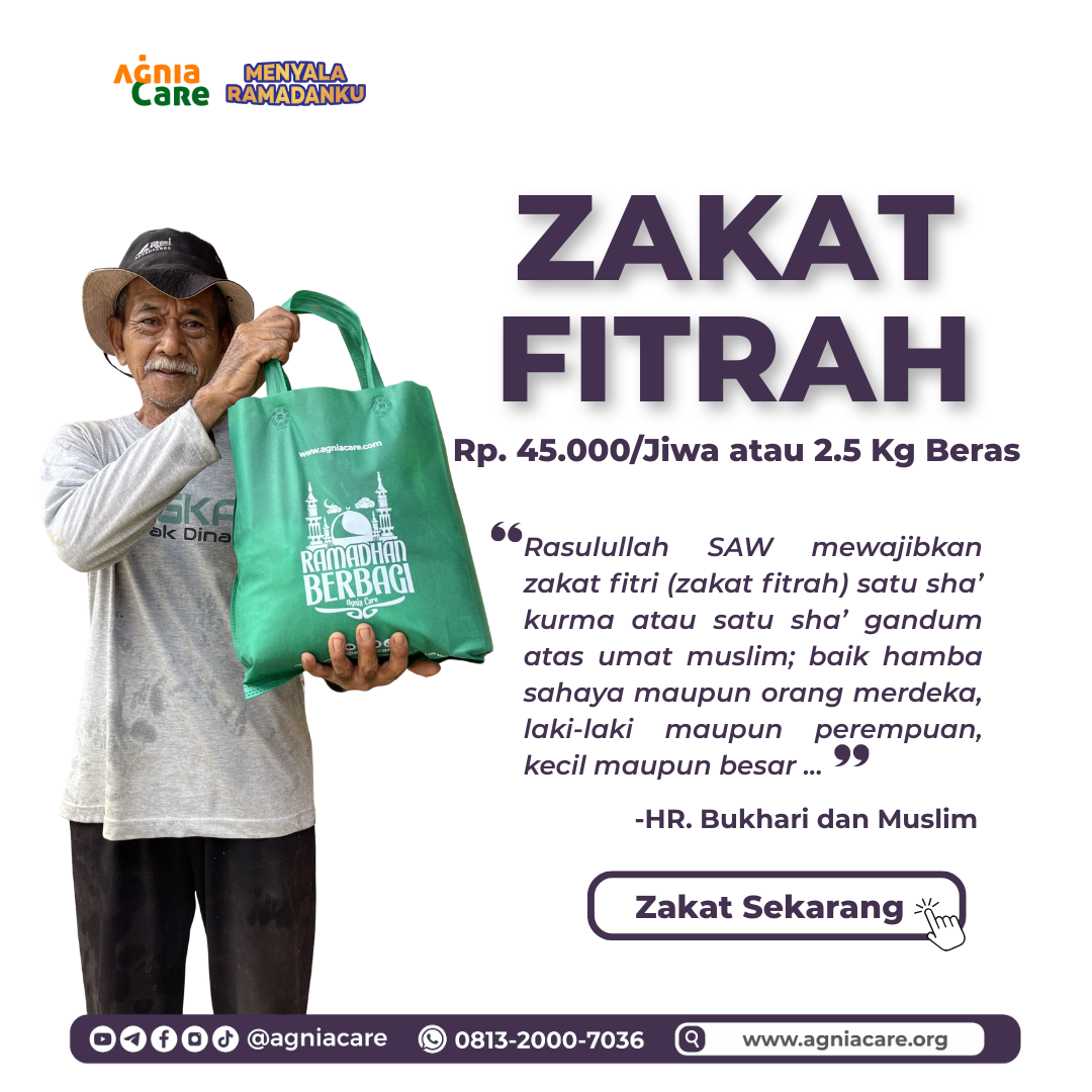 Zakat Fitrah Laznas Agnia Care