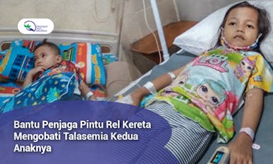 Prihatin! 2 Anak Penjaga Pintu Rel Kereta Api Mengidap Talasemia