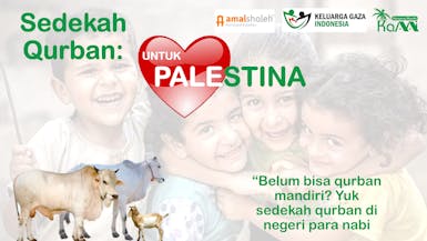 Sedekah Qurban Untuk Palestina