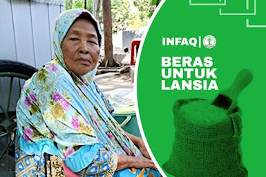 Infaq Beras Lansia Dhuafa