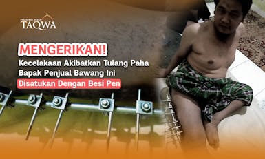 Bantu Pak Zulfahmi Operasi dan Berjualan Lagi
