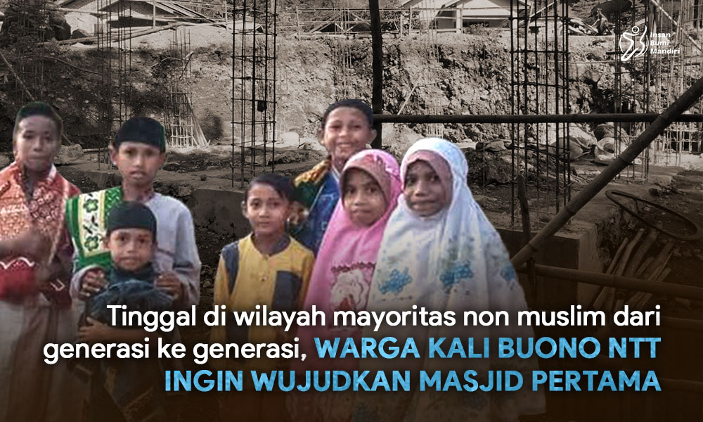 Masjid Pertama untuk Muslim Kali Buono, NTT