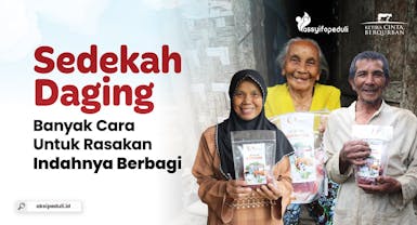 Berbagi Kebahagiaan Dengan Sedekah Daging