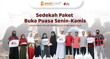 Sedekah Paket Saum Sunnah Senin Kamis untuk Penghafal AlQuran !