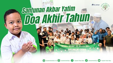 Santunan dan Doa bersama anak Yatim Akhir Tahun