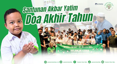 Santunan dan Doa bersama anak Yatim Akhir Tahun
