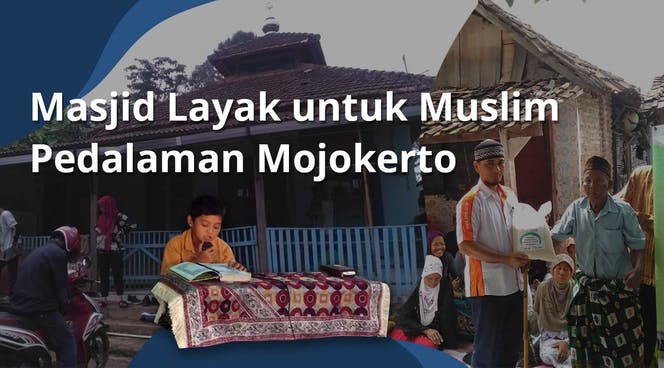 Bangun Kembali Masjid Pedalaman Mojokerto