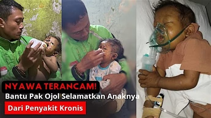 URGENT! ANAK OJOL KRITIS!!! Bertahan Dari Upah Ayah
