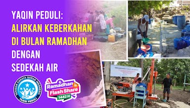 ALIRKAN KEBERKAHAN DENGAN SEDEKAH AIR DIPELOSOK NUSANTARA