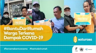 #BantuDariRumah Warga Terdampak COVID19