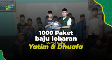 1000 Paket Baju Lebaran Untuk Yatim dan Dhuafa