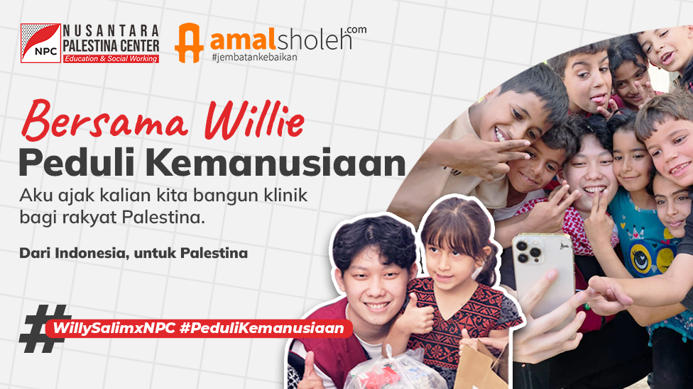 Bersama Willie Salim, Ayo Bangun Klinik Bagi Warga Palestina!