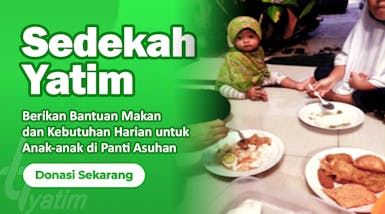 Bagikan Makanan untuk Adik-adik Panti Asuhan
