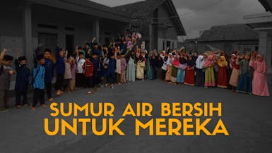 Andalkan Sumur Tua, 200 Santri Al-Hikmah Cuma Bisa Wudhu Seadanya