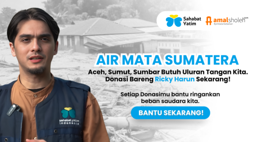 Sumatera Berduka! ikuti Aksi bersama Ricky Harun