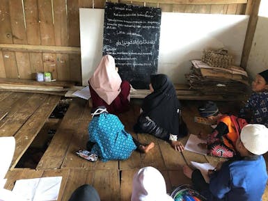Anak anak Madrasah Al Hidayah kehilangan Tempat Belajar