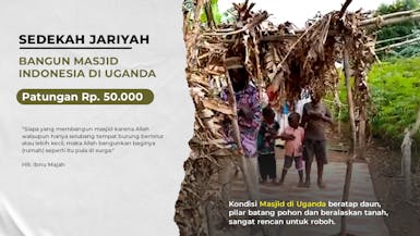 Bangun Masjid Indonesia di Uganda