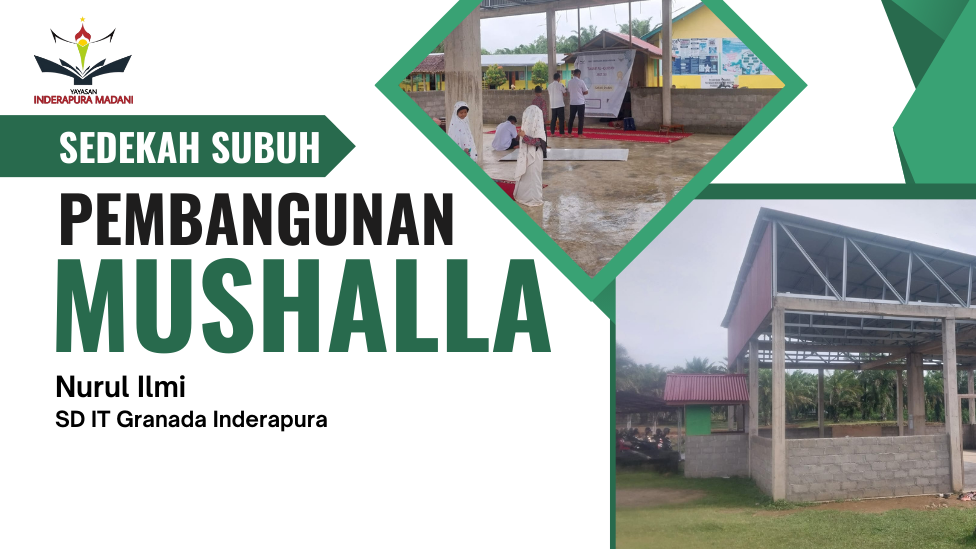 Sedekah Subuh Untuk Bangun Mushalla