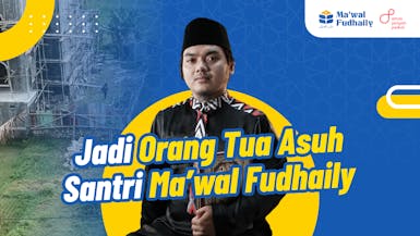 Jadi Orang Tua Asuh Santri Ma’wal Fudhaily di Bantul Yogyakarta