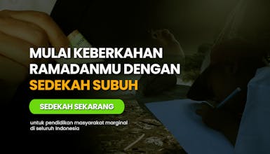 Sedekah Subuh agar harimu dimulai dengan keberkahan